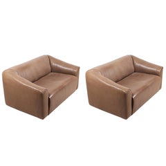 Pair of DS47 Sofas by De Sede