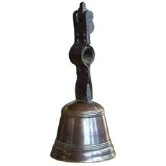 Antique French Bronze Bell