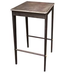 Handmade Steel Drink Table by Will Stone