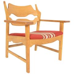 Henning Kjaernulf Oak Lounge Chair 6