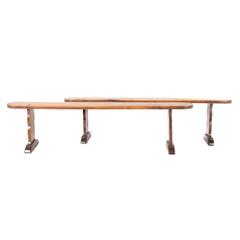 19th Century French Cherrywood Benches