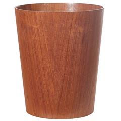 1960s Teak Wastepaper Basket by Martin Åberg