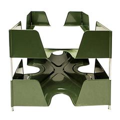 1920s Double-Tier Letter Tray, Olive Green