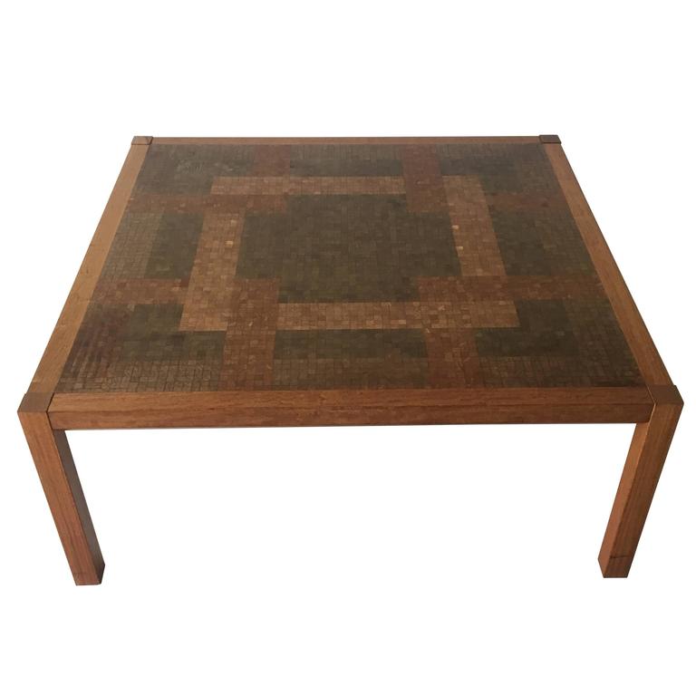 Danish Design Coffee Table by Tranekaer 1970s For Sale at