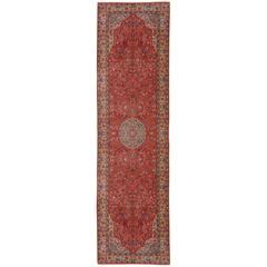 Large European Hand-Knotted Vintage Rug with Tabriz Design 2