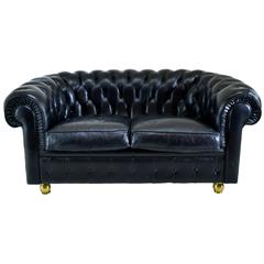 Classic Chesterfield Loveseat
