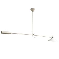 White J.J.M. Hoogervorst Counter Balance Pendant by Anvia 1950s The Netherlands 5