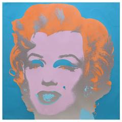 Andy Warhol, Marilyn Monroe Screen Print, New York Factory Additions, 1967