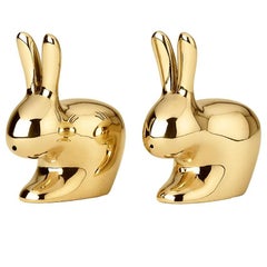 Vintage Rabbit Salt and Pepper Designed by Stefano Giovannoni for Ghidini, 1961