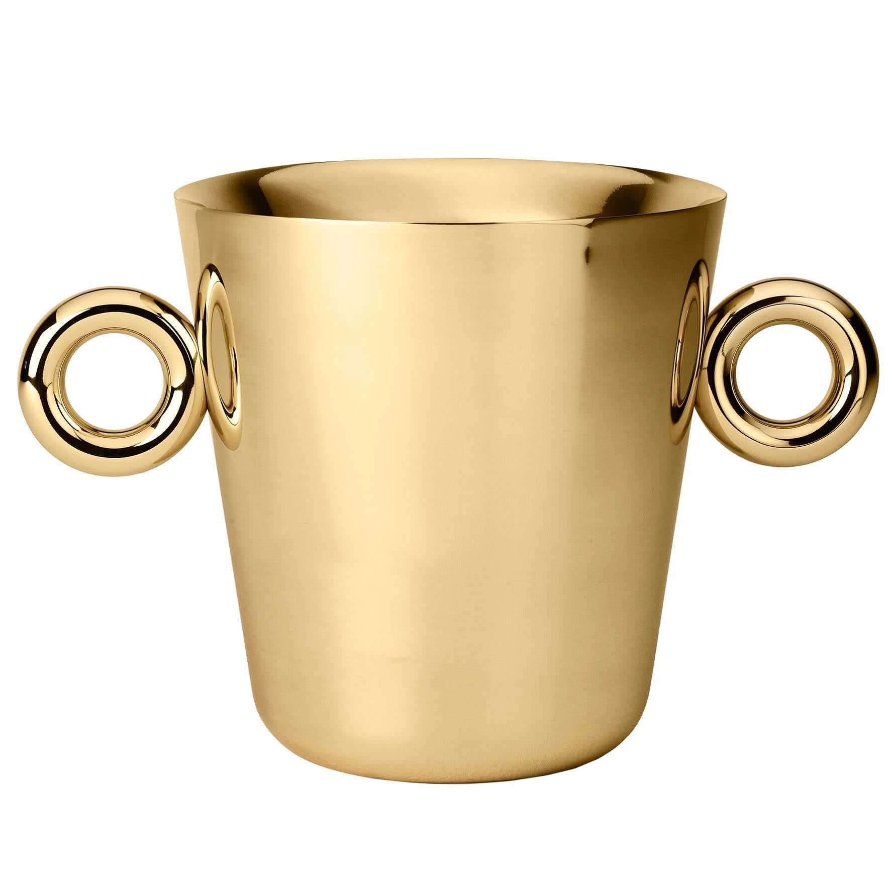 Double "O" Ice Bucket Designed by Richard Hutten for Ghidini, 1961 For Sale