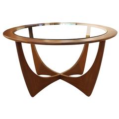 Italian Mid-Century Wood Coffee Table