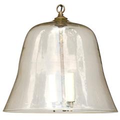 Vintage French Bell Jar Fixture