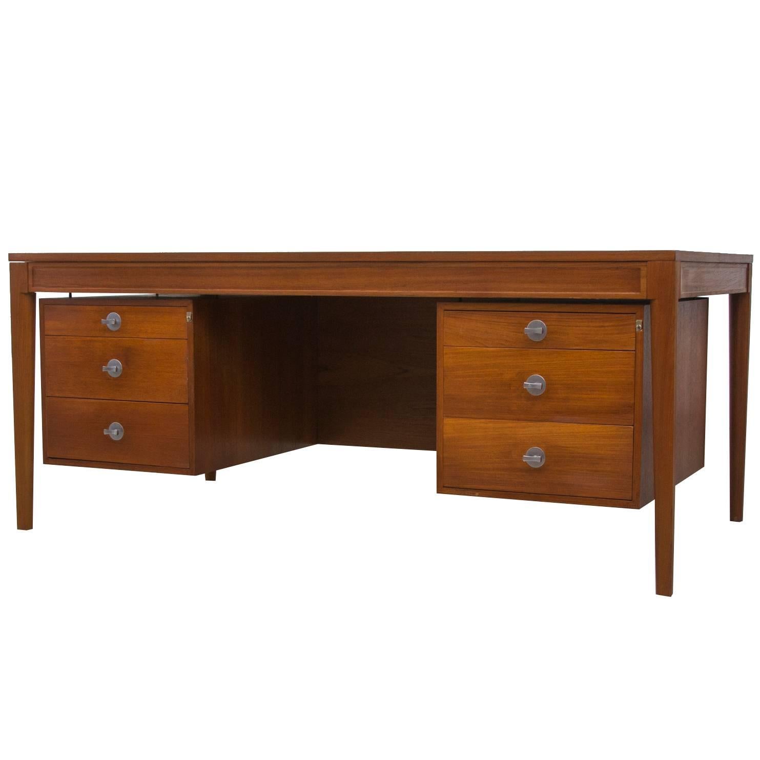 Finn Juhl Diplomat Desk for France 
Son, Denmark, 1958