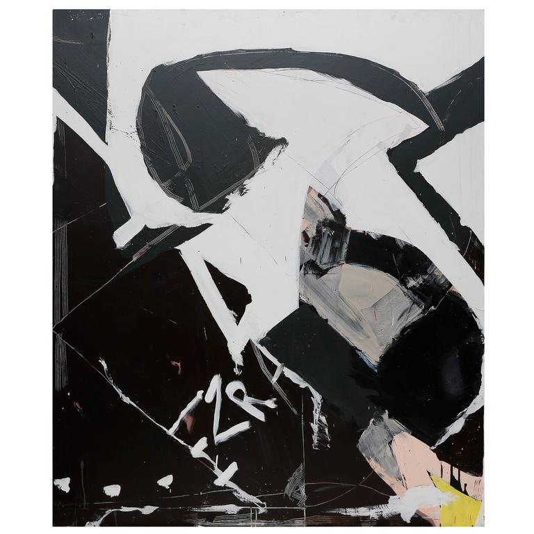 Ezra Cohen Acrylic on Canvas, The First, USA, 2015 For Sale