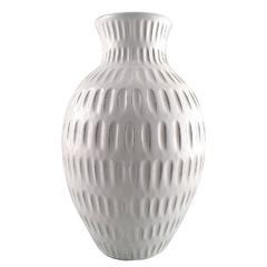 Anna-Lisa Thompson for Upsala-Ekeby Large Ceramic Floor Vase in Art Deco Style