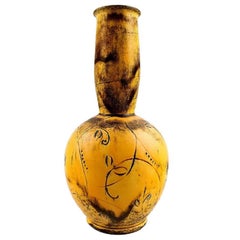 Kähler, Denmark, Glazed Stoneware Vase, 1930s