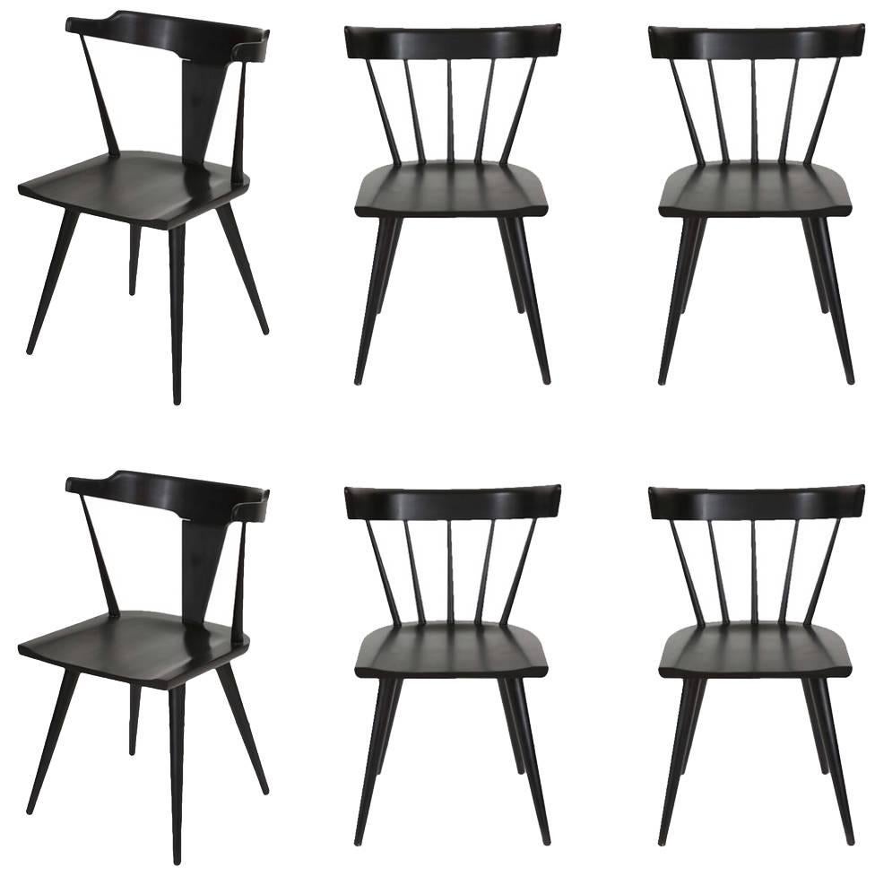 Paul McCobb Planner Group Set of Six Dining Chairs