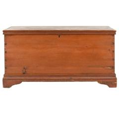 18th Century American Blanket Box or Hope Chest