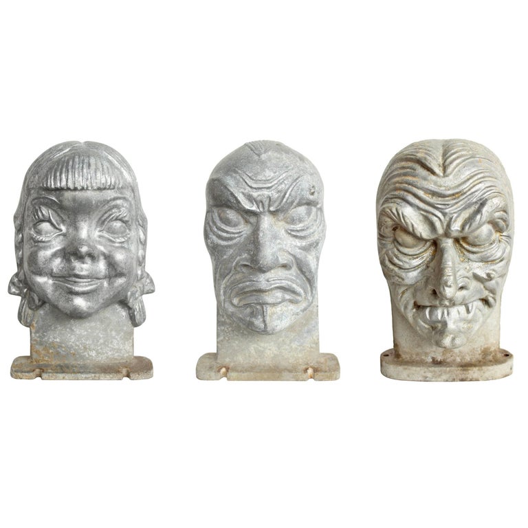 MidCentury Halloween Mask Molds at 1stDibs mask molds for sale, mid