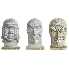 Mid-Century Halloween Mask Molds 3