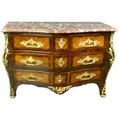 Commode Louis XV  Period Stamped of J Lebas, Master in 1756 