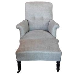 Napoleon III Reclining Bergere and Ottoman