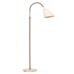 Arne Jacobsen Early Floor Lamp Produced by Louis Poulsen in Denmark