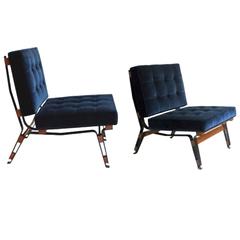Rare and elegant armchairs