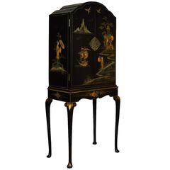 Antique Chinoiserie Drinks Cabinet