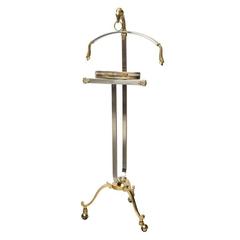 Maison Jansen Steel and Brass Valet 10