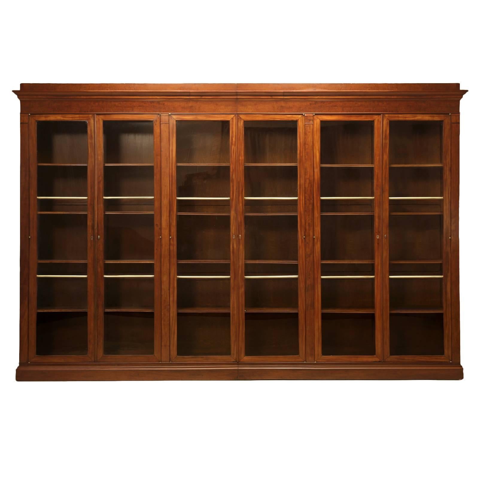 Antique French Bookcase or Display Cabinet, circa 1815-1830