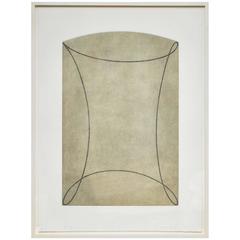 Robert Mangold, Four Figures "A" Framed Print 12