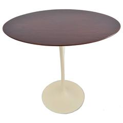 Eero Saarinen for Knoll Walnut Side Table