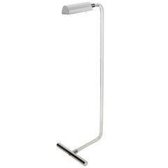 Peter Hamburger 'Crylicord' Floor Lamp in Lucite and Chrome