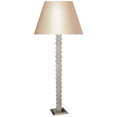 Faceted Cubic Rock Crystal Quartz Floor Lamp 7