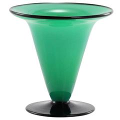 Early 20th Century Art Deco Tango Glass Vase in the Ikora Range by W.M.F