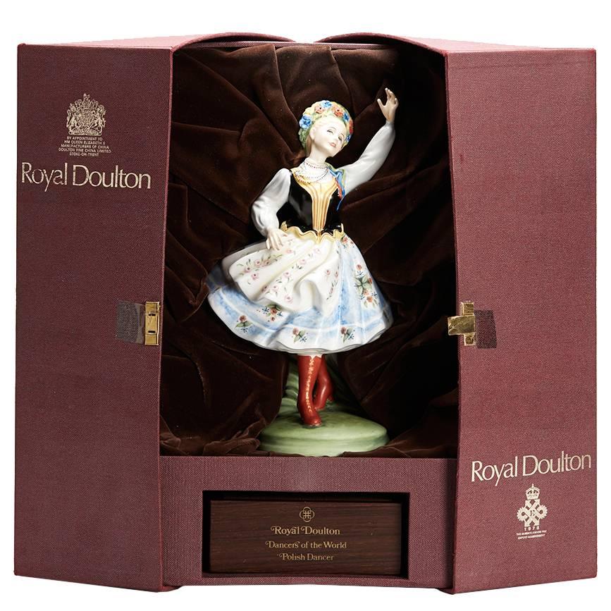 Figurine de danseuse polonaise Royal Doulton, 1980