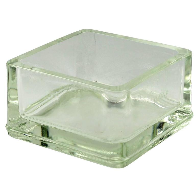 Vintage Lumax Molded Glass Desk Accessory by Le Corbusier, circa 1950s