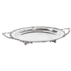 Antique Large Sterling Silver Tray by Paul Storr 1826
