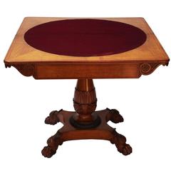 French Neoclassic Games Table