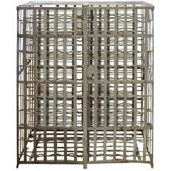 Wrought Iron Wine Safe