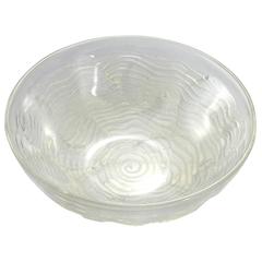 Early 20th Century Art Deco Opalescent Glass 'Dauphin' Bowl by René Lalique