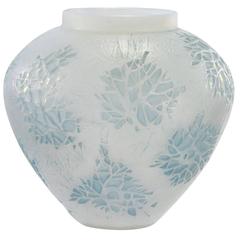 Early 20th Century Art Deco 'Esterel' Glass Vase by René Lalique