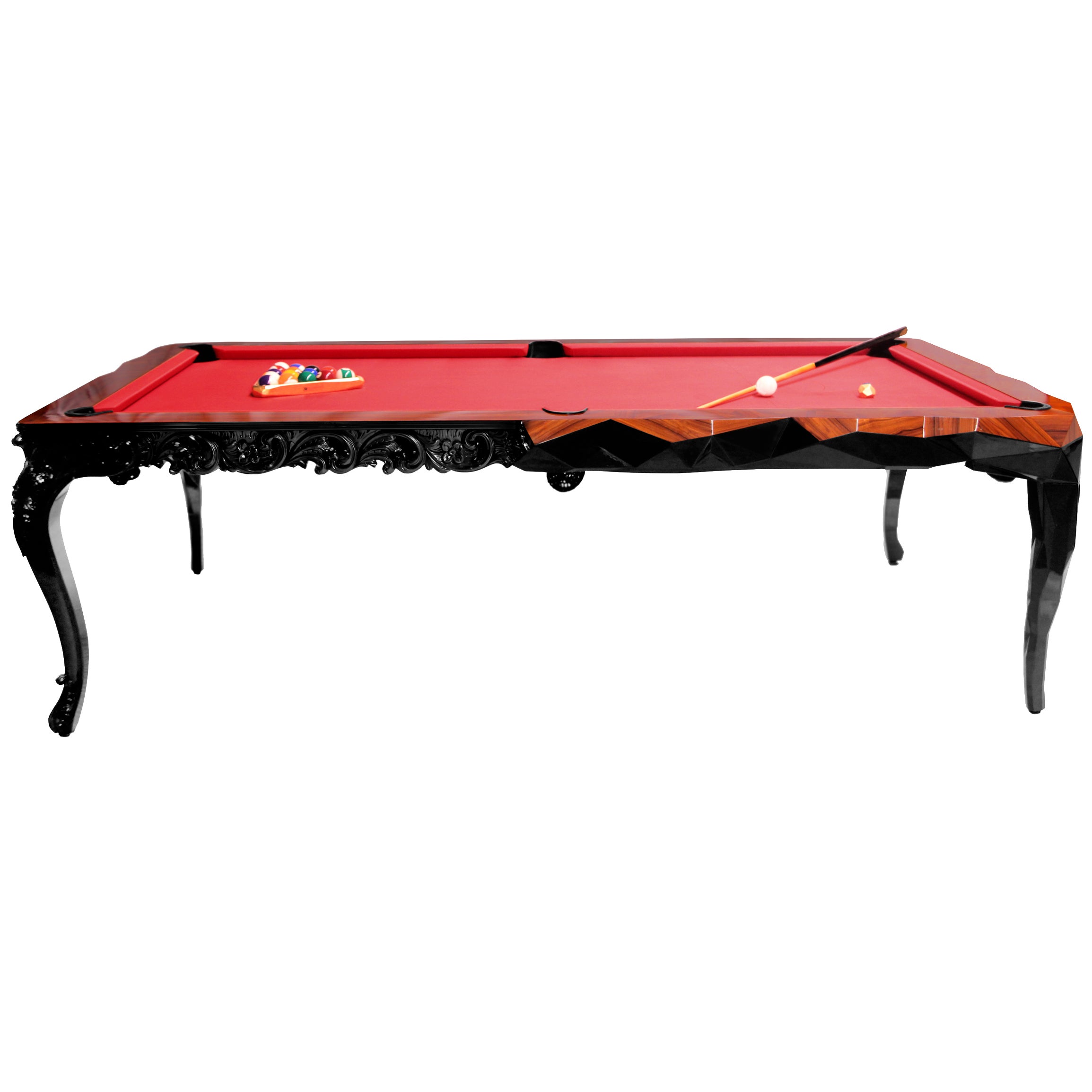 French Snooker/Billiards Cue Stand For Sale at 1stDibs