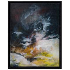Andrzej Loza, "Night" Abstract, 2016, Oil on Canvas