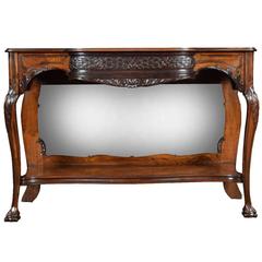 Late 19th Century Rosewood Console/Hall Table