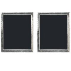 Pair of Mid-Century Sterling Silver Picture Frame by Clemens Friedell