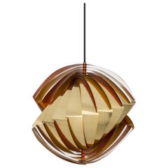 Louis Weisdorf Ceiling Lamp Model Konkylie Produced by Lyfa in Denmark