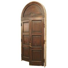 Colonial Revival Arched Exterior Door Unit