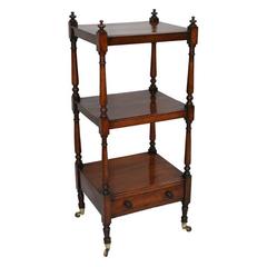 English Regency Mahogany Etagere